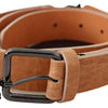 Costume National Light Brown Genuine Leather Belt