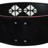 Costume National Black Leather Wide Waist Studded Women Belt