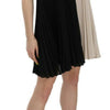 PINKO Black and White Mini Sleeve less A-line Princess Dress