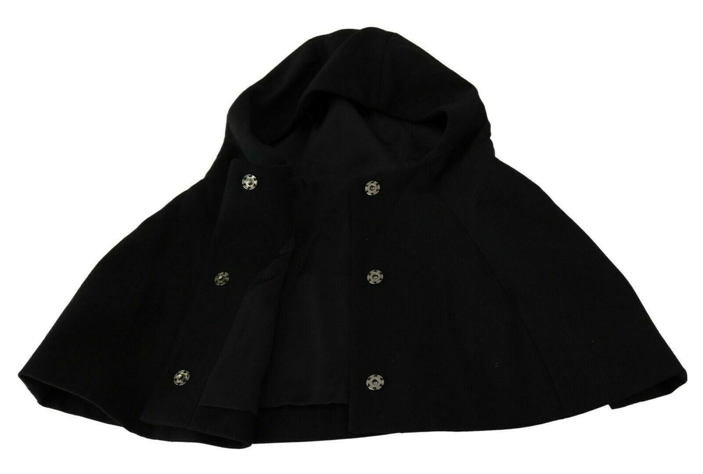 Dolce &amp; Gabbana Élégant foulard à capuche noir