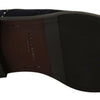 Chaussures Derby élégantes en daim Dolce &amp; Gabbana avec clous argentés