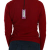 MILA SCHÖN Red Round Neck Pullover Cashmere Sweater