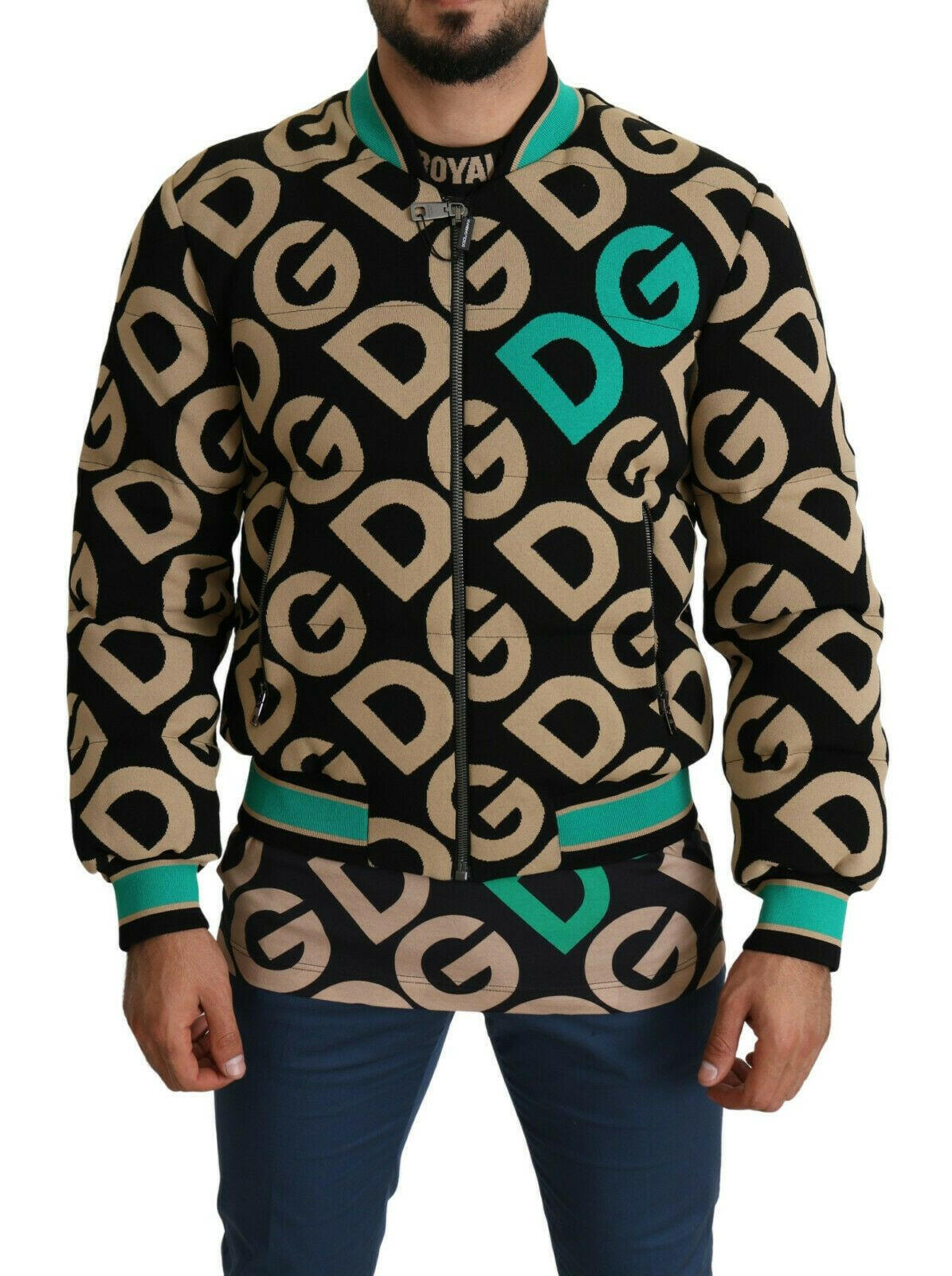 Dolce &amp; Gabbana – Mehrfarbige DGMILLENNIALS-Jacke mit Logo-Print