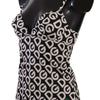 Dolce & Gabbana Black White Logo Print Camisole Top Underwear