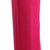Dolce & Gabbana Pink High Waist Stretch Pencil Straight Skirt
