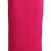 Dolce & Gabbana Pink High Waist Stretch Pencil Straight Skirt