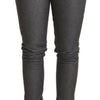 Acht Gray Low Waist Skinny Denim Trouser Jeans