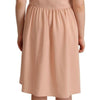 Twinset Beige Polyester Sleeveless Shift Knee Length Dress