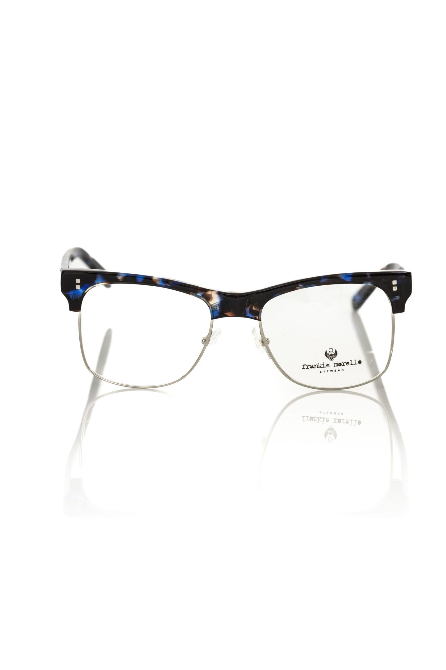 Frankie Morello Blue Metallic Men Frame