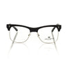 Frankie Morello Black Metallic Men's Eyeglass Frame