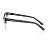 Frankie Morello Black Metallic Men's Eyeglass Frame