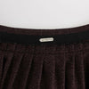 GF Ferre Purple Short Flannel Skirt