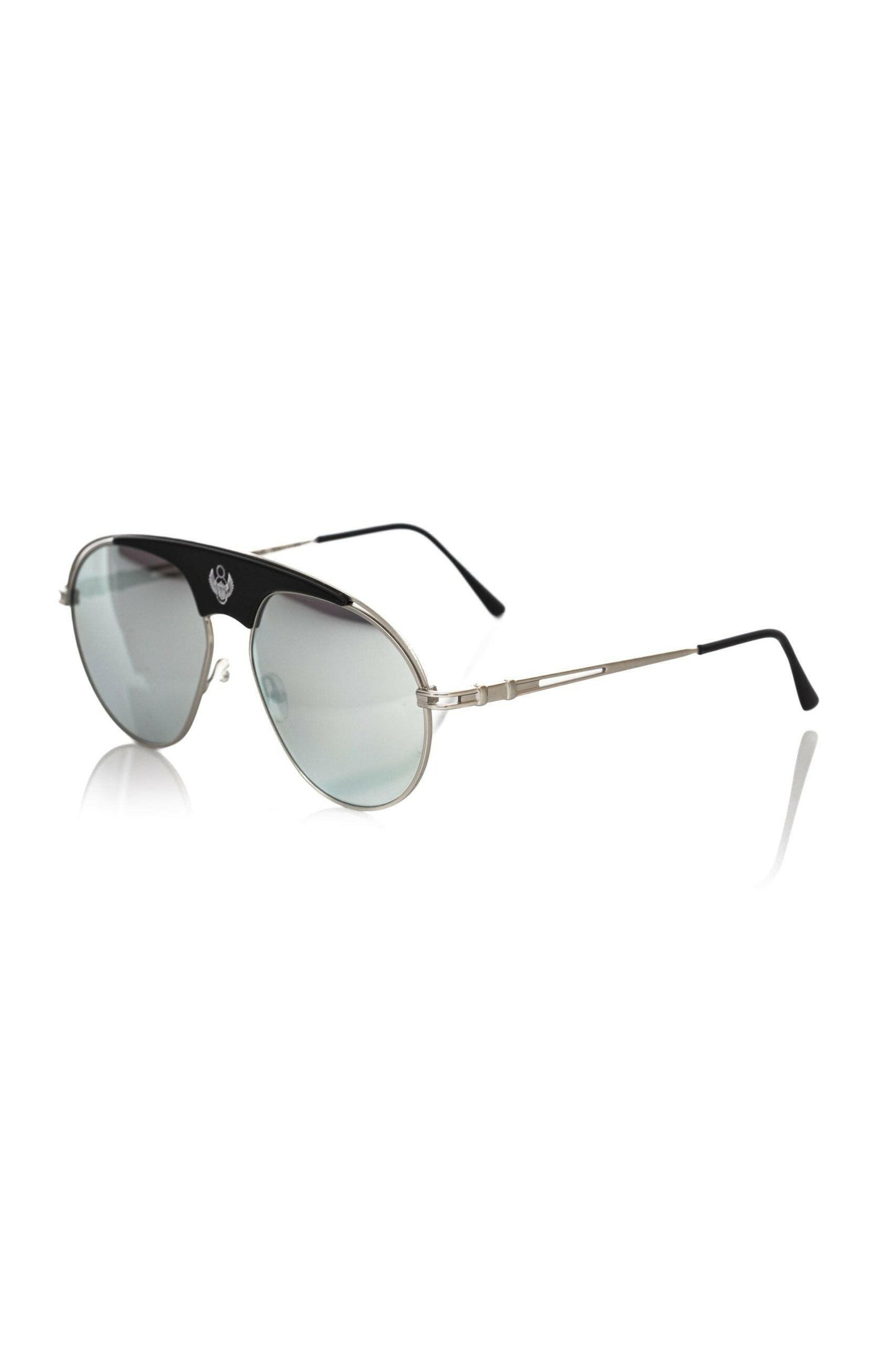 Frankie Morello Multicolor Metallic Fibre Men Sunglass