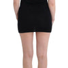 Roccobarocco Black Embellished Jersey Mini Sheath Short Dress