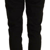 Dolce &amp; Gabbana – Schwarze Skinny-Jeans aus Baumwollstretch