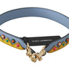 Dolce & Gabbana Blue Handbag Accessory Shoulder Strap Leather