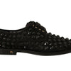 Dolce &amp; Gabbana Élégantes ballerines à lacets en gros-grain ornées de bijoux