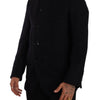 Dolce & Gabbana Gray Alpaca Button Down Men Coat Jacket