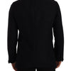 Dolce & Gabbana Gray Alpaca Button Down Men Coat Jacket