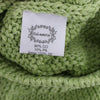 PINK MEMORIES Green Cotton Blend Knitted Sweater