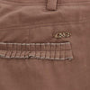 Costume National Brown Cropped Corduroys Pants