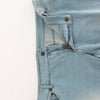 Blaue Caprihose von Ermanno Scervino. Kurz geschnittene Jeans