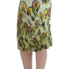 Lanre Da Silva Ajayi Multicolor Organza Pencil Skirt