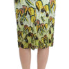 Lanre Da Silva Ajayi Multicolor Organza Pencil Skirt