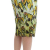 Lanre Da Silva Ajayi Multicolor Organza Pencil Skirt