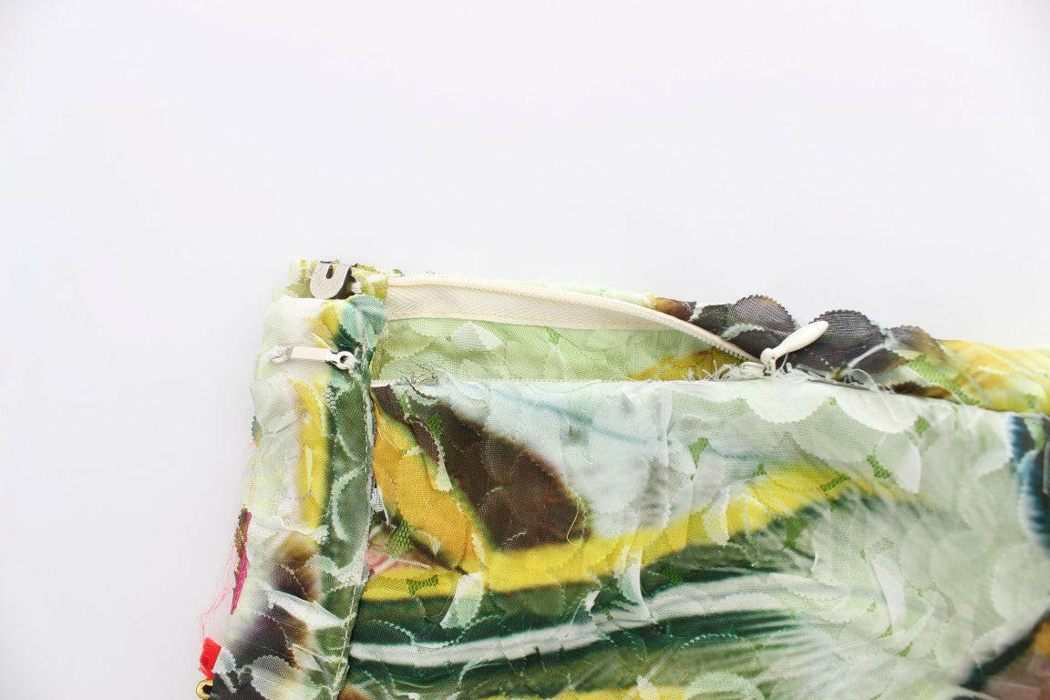 Lanre Da Silva Ajayi Multicolor Organza Pencil Skirt