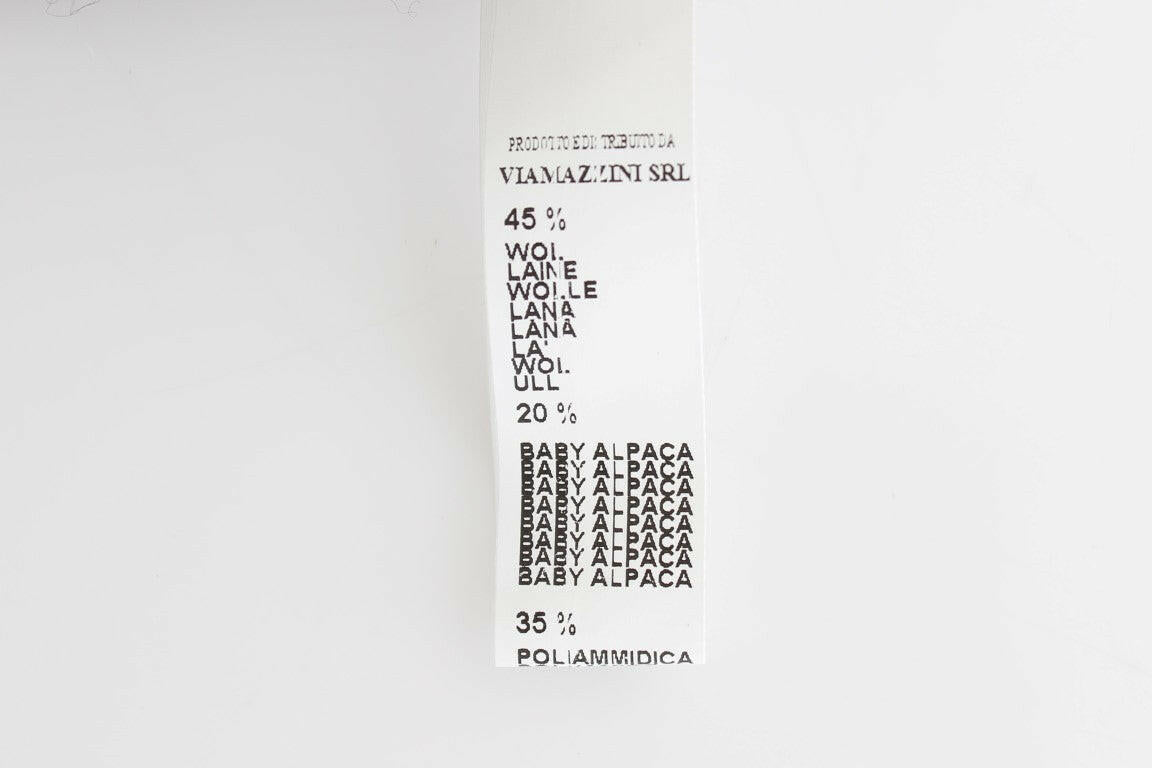 Ermanno Scervino Gray Knit Wool Cardigan Sweater