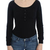 Ermanno Scervino Black Cashmere Cardigan Sweater