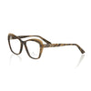 Frankie Morello Beige Acetate Women's Eyeglass Frame