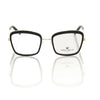 Frankie Morello Black Metallic Women's Eyeglass Frame