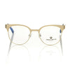 Frankie Morello Gold Metallic Women's Eyeglass Frame
