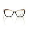 Frankie Morello Black Acetate Women's Eyeglass Frame