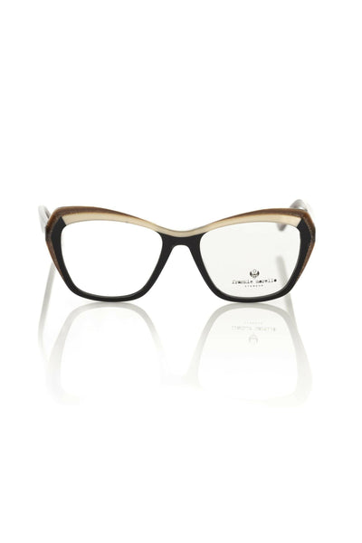 Frankie Morello Black Acetate Women's Eyeglass Frame