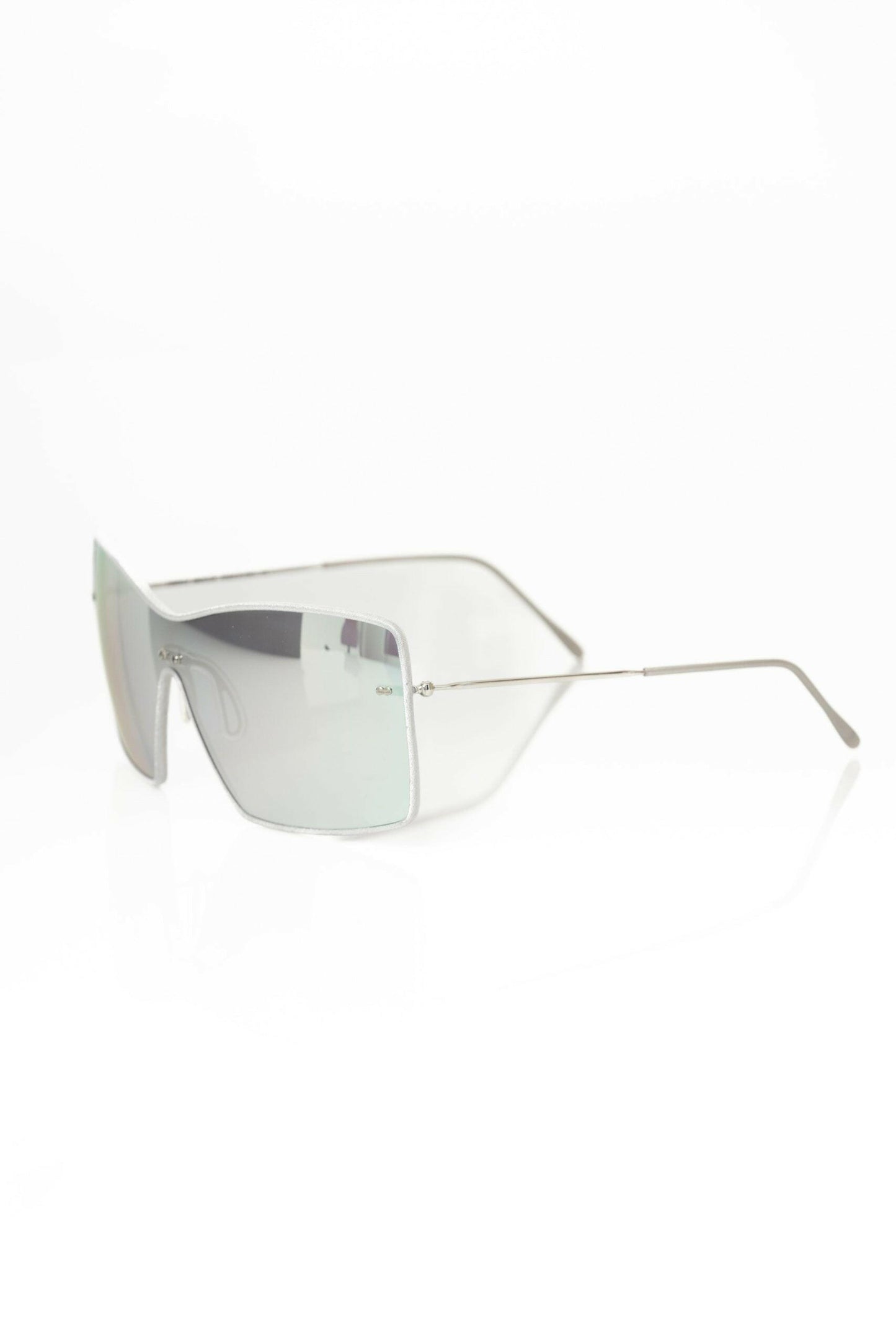 Lunettes de soleil argentées métallisées pour femme Frankie Morello