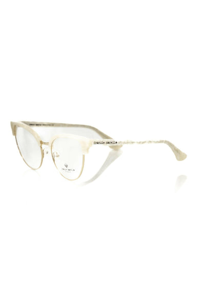 Frankie Morello White Metallic Women's Frame