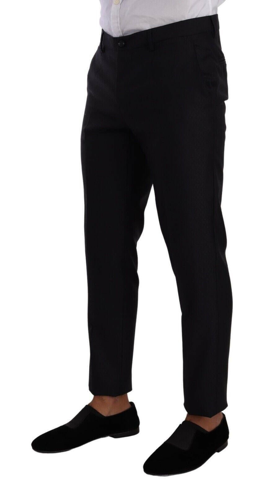 Dolce &amp; Gabbana – Blauer MARTINI – Slim Fit – Zweiteiliger Mantelanzug