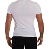 Dolce & Gabbana White Round Neck Cotton Stretch T-shirt Underwear