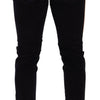 Dolce &amp; Gabbana – Blaue Skinny-Cordjeans aus Baumwollstretch