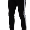 Dolce & Gabbana Black Cotton Stretch Skinny Corduroy Jeans