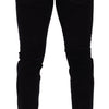 Dolce &amp; Gabbana – Blaue Skinny-Jeans aus Cord-Baumwolle mit Stretch
