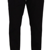 Dolce & Gabbana Black Cotton Stretch Chinos Trouser Jeans