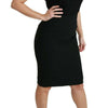 Dolce & Gabbana Black Lace Gown Bodycon Sheath Dress