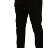 Dolce & Gabbana Bordeaux Wool Men Skinny Trouser Pants