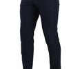 Dolce & Gabbana Dark Blue Wool Skinny Formal Dress Pants