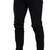 Dolce & Gabbana Blue Cotton Stretch Skinny Denim Trouser Jeans