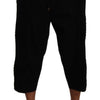 Dolce &amp; Gabbana Schwarze Torero-Jogginghose aus Baumwolle